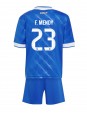 Real Madrid Ferland Mendy #23 Tredjedraktsett Barn 2025-26 Korte ermer (+ bukser)